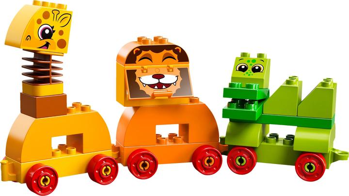 Actual product image LEGO DUPLO My first stone box with drawing animals (10863)