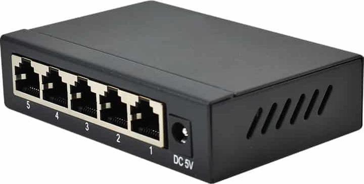 Produktbild Diprogress Desktop Ethernet Switches 5 Ports 10-100 (5 Ports)