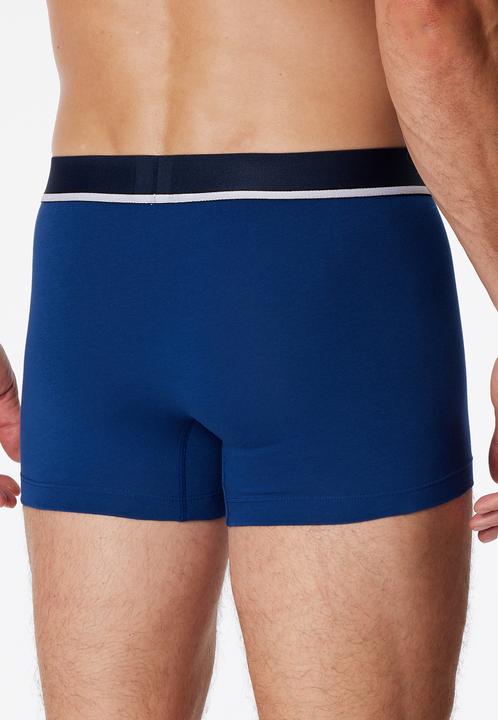Actual product image Schiesser Men's Boxer Briefs Stripes 95/5 Organic Cotton | Pack of 3 (10, pack of 3)
