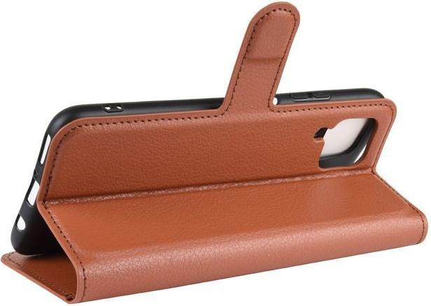 Actual product image MU Classic Litchi Leather Bookcover Series (Huawei P40 Lite)