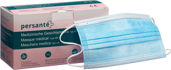 Actual product image Persanté Hygiene mask (Type IIR, 50 x)