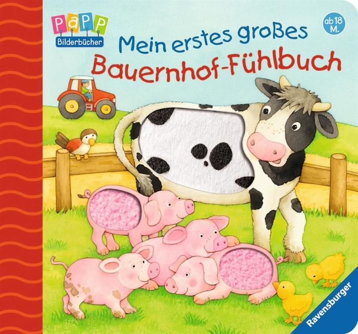 Ravensburger Mein erstes grosses Bauernhof-Fühlbuch (Deutsch)