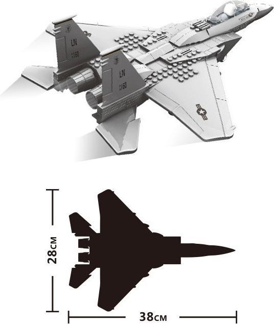 Image du produit Wange Avion de chasse F-15 Eagle
