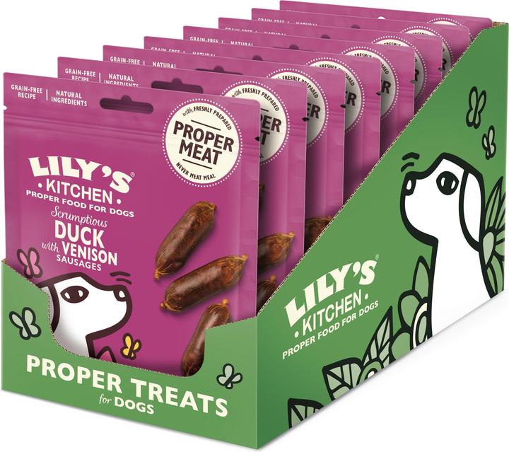 Lily's Kitchen Ente und Wildente Würstchen (Adult, 1 Stk., 70 g)