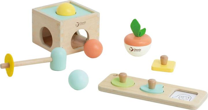 Produktbild Classic World Baby Hello Spielzeugkiste 6–12 Monate (Hout)