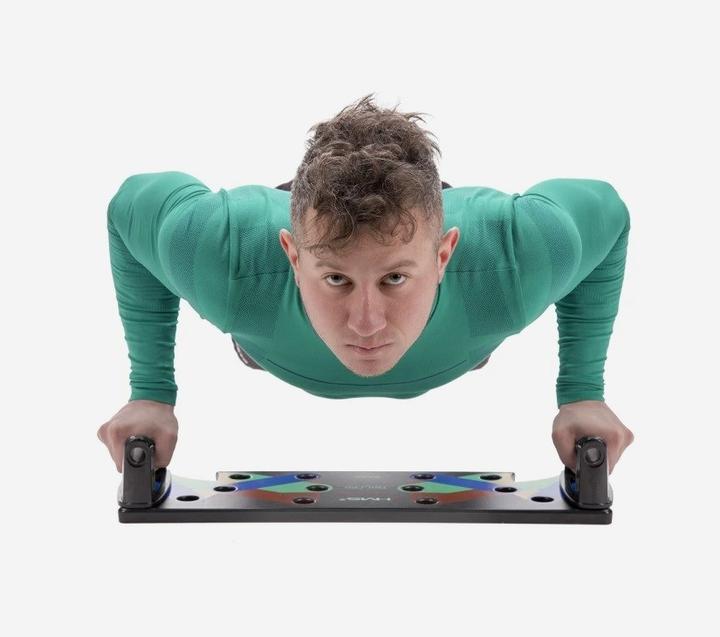 Produktbild HMS Pu10 Rot Multifunktionales Push-Up-Board