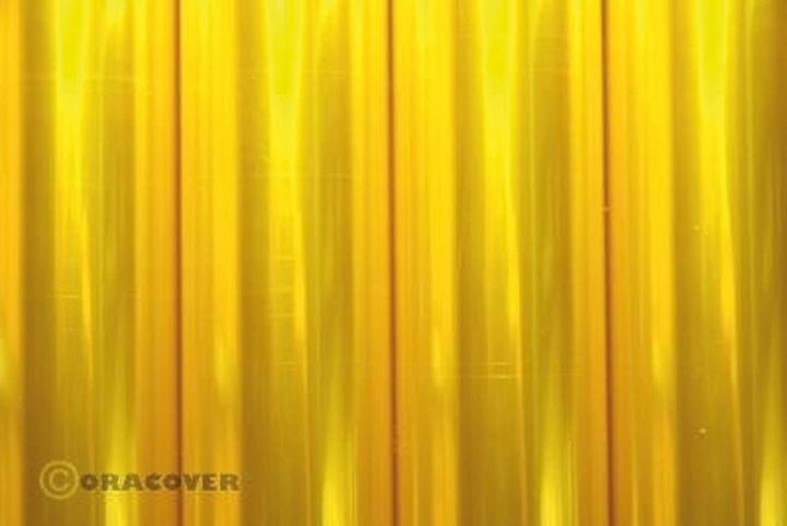 Image du produit Oracover Film thermocollant Oralight, jaune transparent
