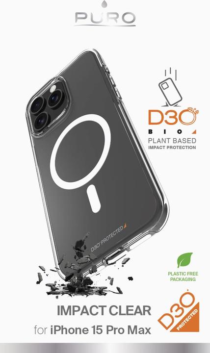 Actual product image Puro Backcover (Apple iPhone 15 Pro Max)