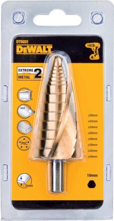 Immagine prodotto DeWalt Trapano a gradini 20-34 mm dt5031-qz (20 - 34 mm)