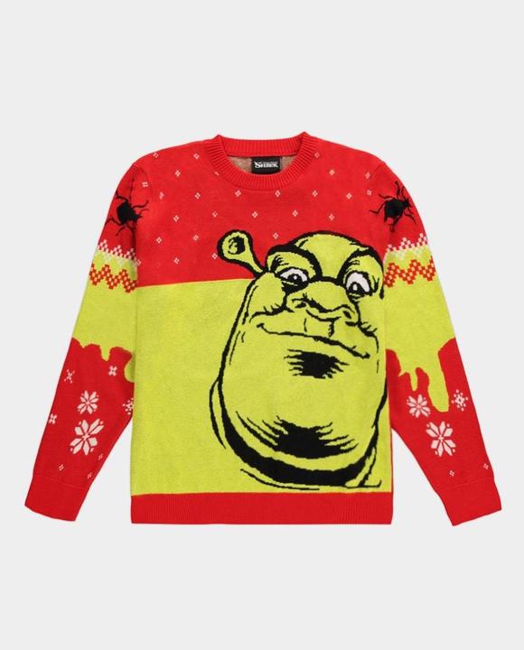 Shrek Knitted Christmas Jumper (S)
