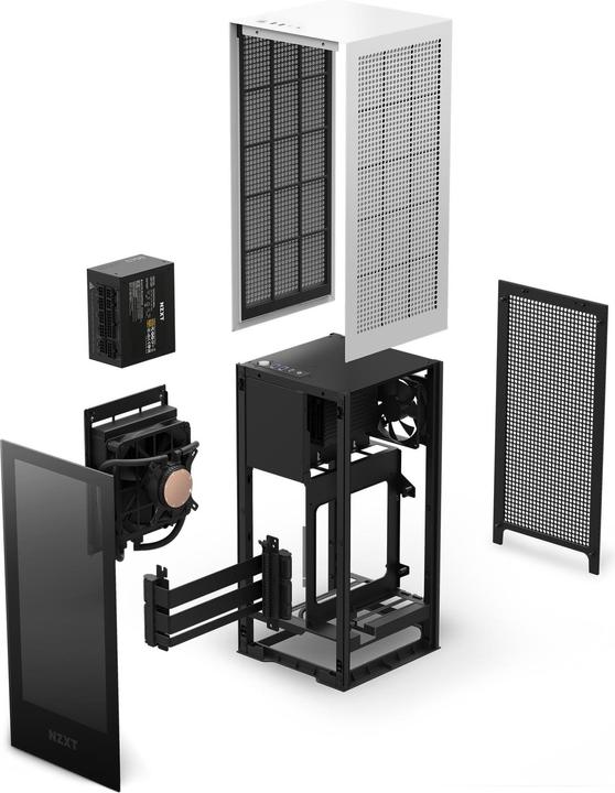 Image du produit NZXT Affaire H1 v2 White SFF Mini-ITX (Mini-ITX)