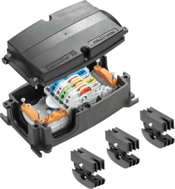 Image du produit Weidmüller WEI FP Box SET D9 Petit distributeur d'installation (Répartiteur)