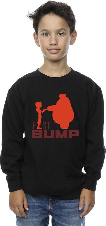 Actual product image Disney Boys Big Hero 6 Baymax Fist Bump Cutout Sweatshirt (152, 158)