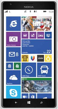 Produktbild Nokia Lumia 1520 (32 GB, Weiss, 6", 20 Mpx, 4G)