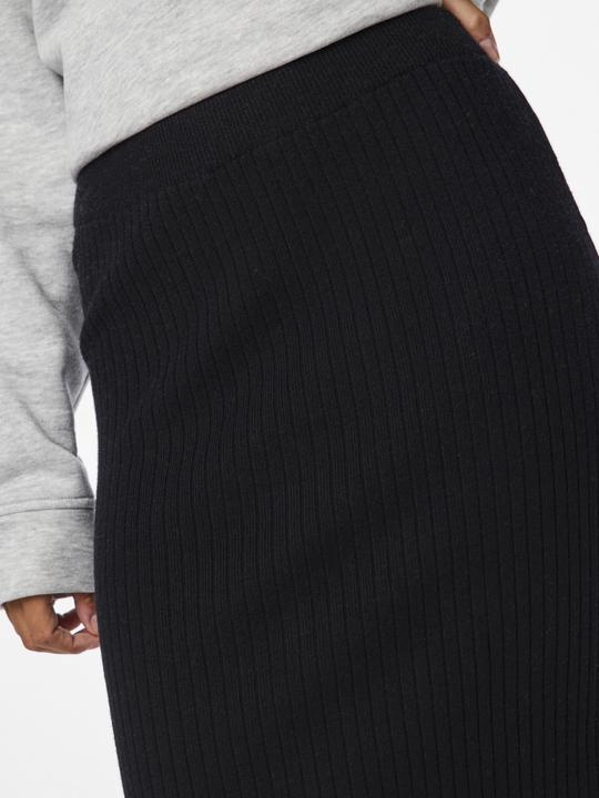 Produktbild Pieces Pccrista Hw Midi Knit Skirt Noos Bc (L)