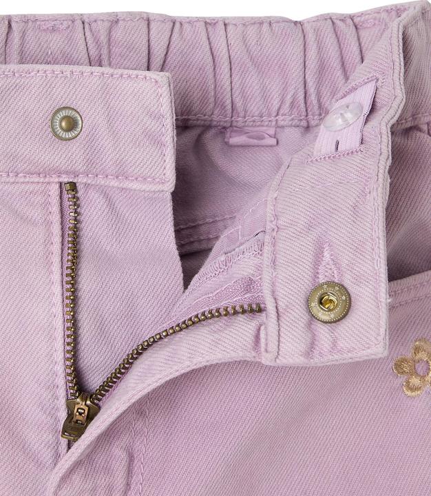 Immagine prodotto Vertbaudet Weite Mädchen Hose mit Blumenstickerei (92)