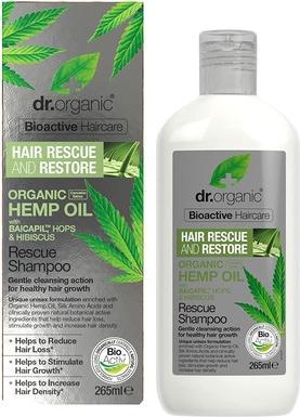 Dr. Organic Hanföl Haarshampoo 265ml (265 ml, Flüssiges Shampoo)