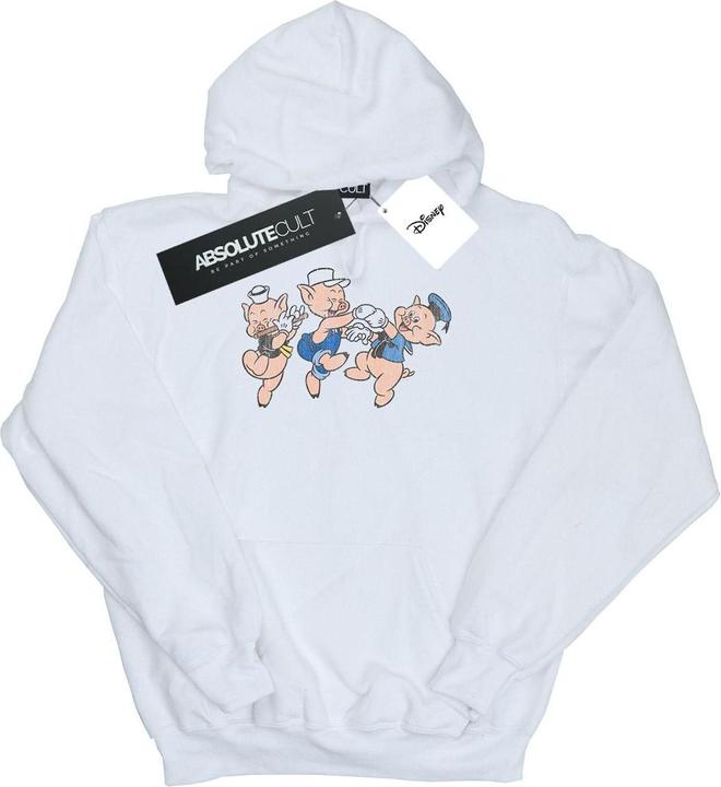 Disney Three Little Pigs Having Fun Kapuzenpullover (S)