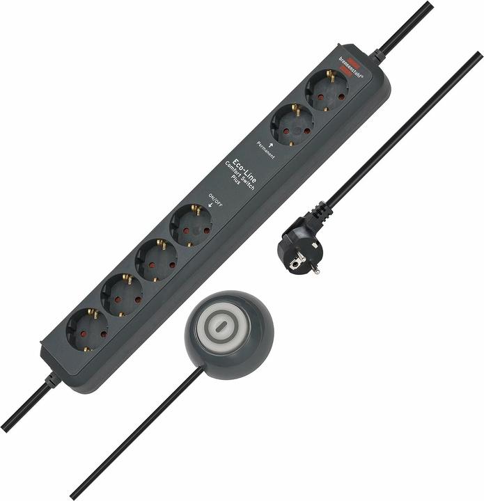 Image du produit Brennenstuhl Eco-Line Comfort (6 x, CEE 7/3, 1.50 m)