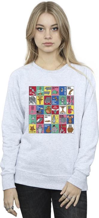Produktbild Tom & Jerry Grid Squares Sweatshirt (M)