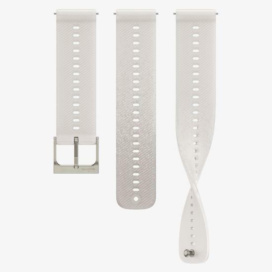 Actual product image Suunto 22 Ath6 Silicone Strap Powder Grey S+M (22 mm, Silicone)