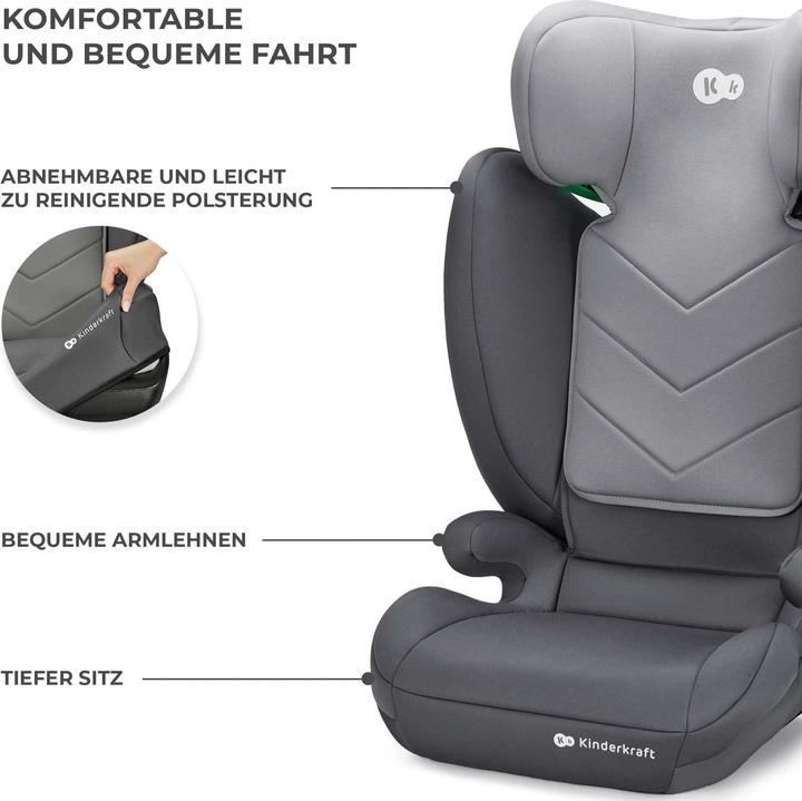 Immagine prodotto KinderKraft I-Spark (Seggiolino per bambini, ECE R129/i-Size Standard)