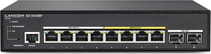Image du produit Lancom Systems 4x RJ-45,. RJ-45, SFP+, PoE VLAN (10 Ports)