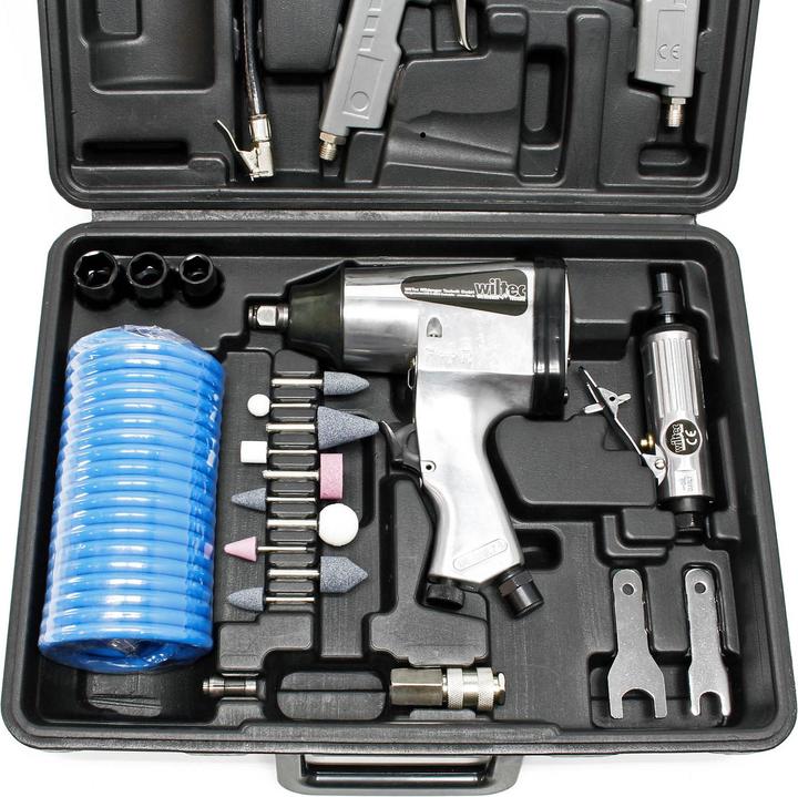 Immagine prodotto Wiltec Druckluftgeräte-Set (Aria compressa)