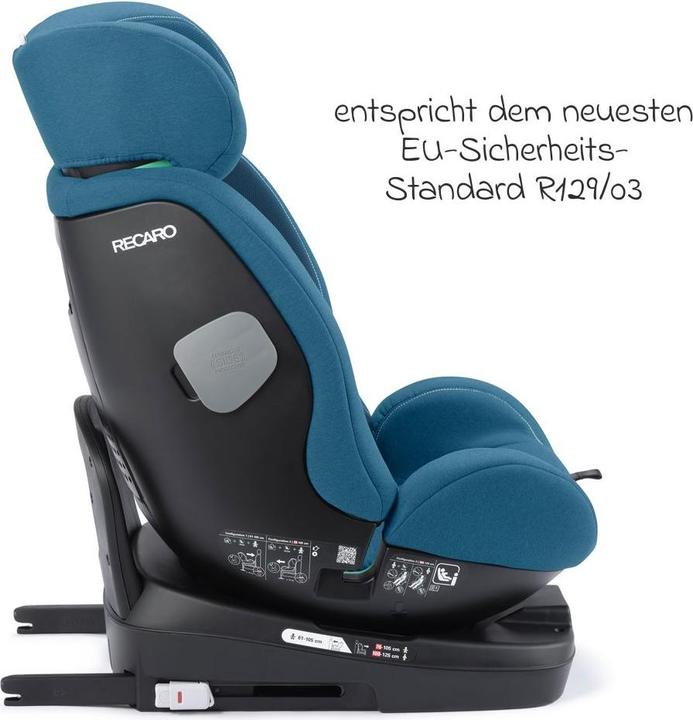 Produktbild RECARO Salia 125 Kid Reboard Kindersitz (61-125 cm) (Reboarder, ECE R129/i-Size Norm)
