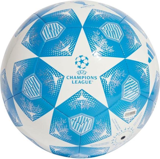 Actual product image Kubbinga Adidas Fussball - Champions League - weiss/silber/blau - Gr. 5
