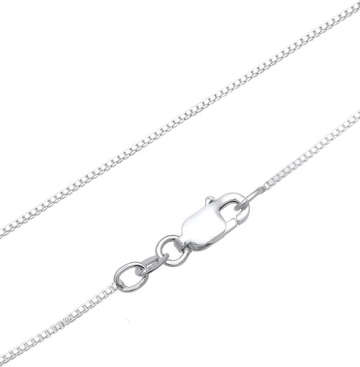 Immagine prodotto Elli Collana Basic Box Chain Combinabile Argento 925 (Argento 925, 45 cm)