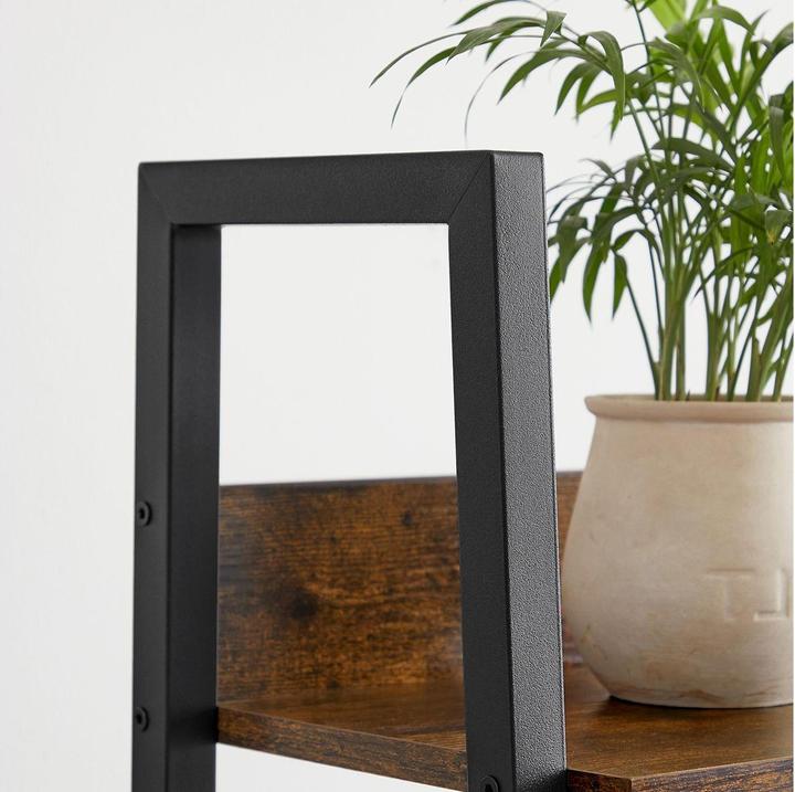 Produktbild Vasagle Bücherregal braun, schwarz 33,8 x 30,0 x 170,0 cm