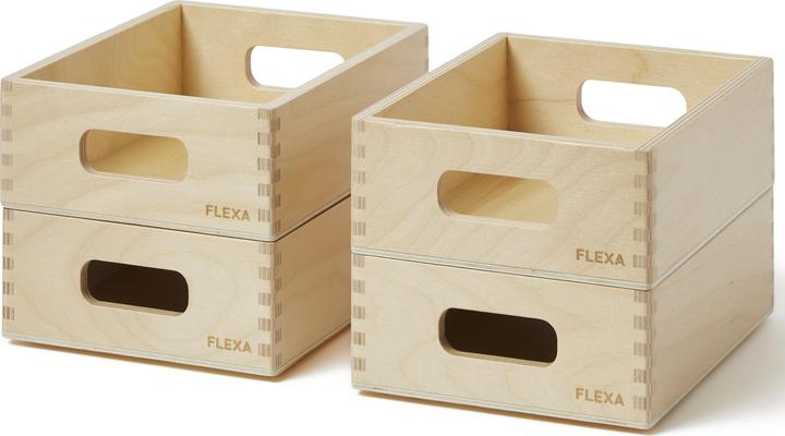 Immagine prodotto Flexa Scatola portaoggetti Play Mini Set di 4