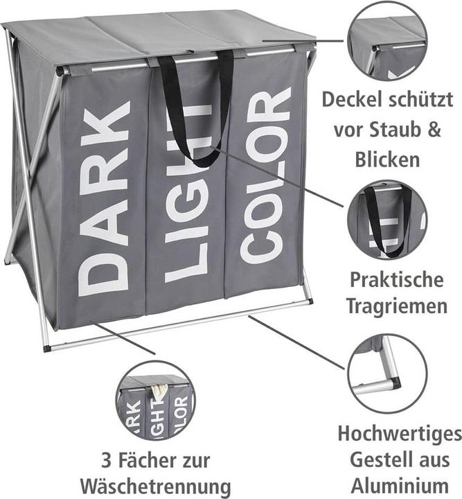 Image du produit Wenko Trio (118 l)