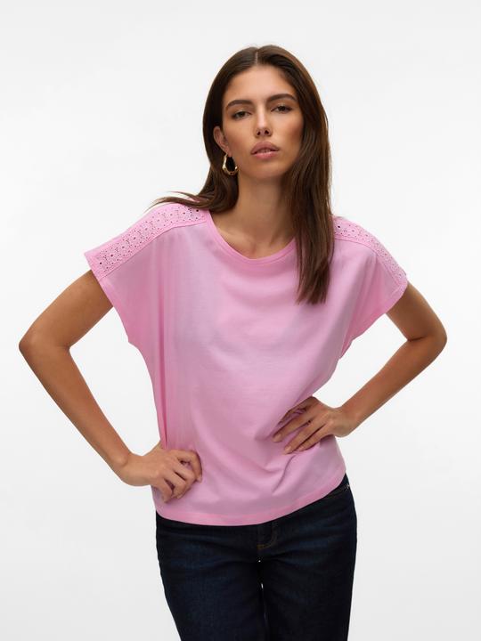 Produktbild Vero Moda Vmemmy Ss Lace Tape Top Jrs Ga Noos (S)