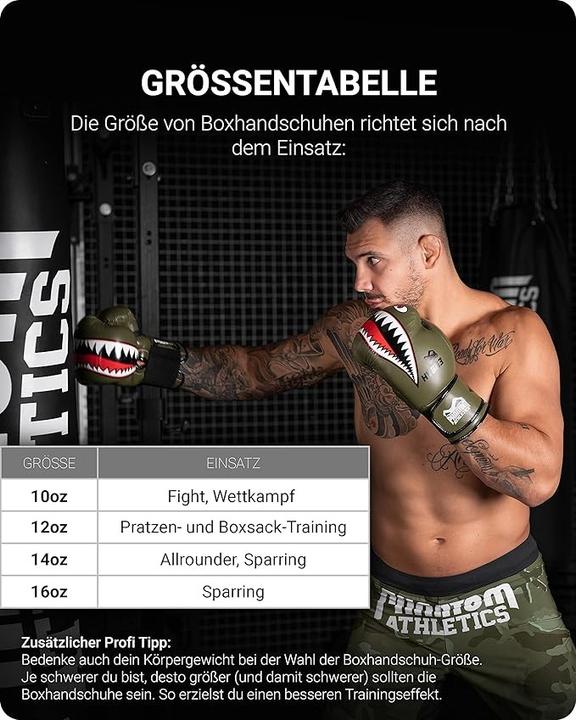 Produktbild Phantom Athletics Muay Thai (16 OZ, One Size)