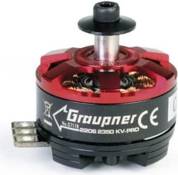Actual product image Graupner Electric motor Ultra Pro 2206, 2350 KV, brushless motor left hand thread