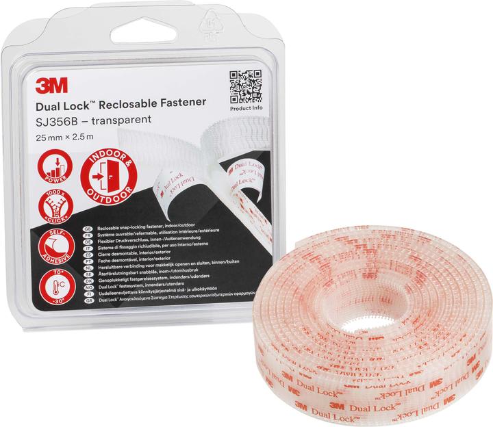 Produktbild 3M Dual Lock Hakenband (25 mm)