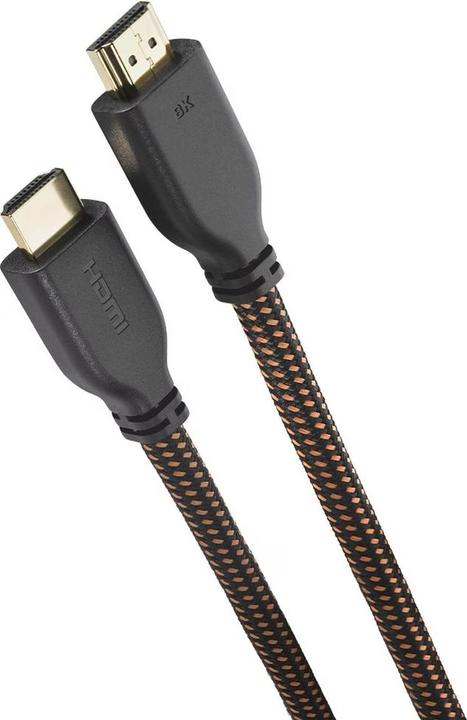 Produktbild One for All 3,0m Ultra High Speed HDMI 2.1 Kabel zertifiziert (3 m, HDMI)