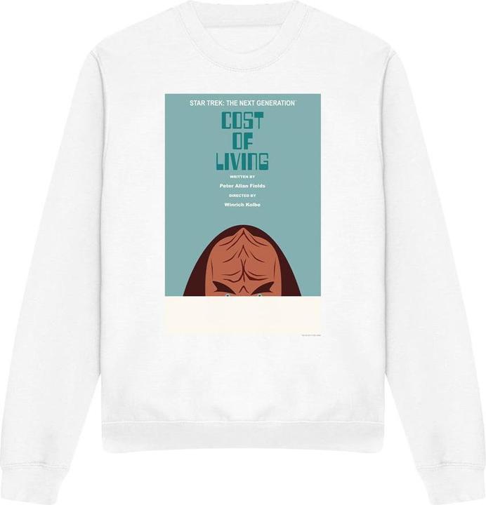 Actual product image Unisex Adult The Next Generation Season 5 Episode 20 Sweatshirt (S)