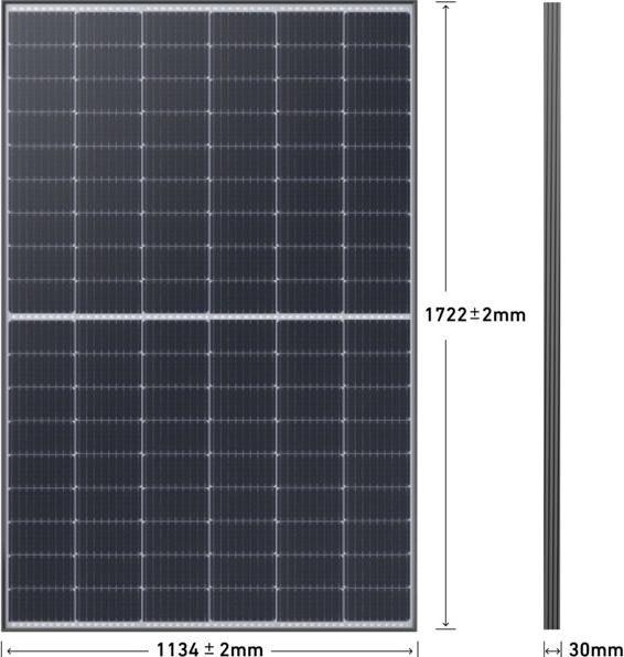 Actual product image eufy Anker RS40 Rigid Solar Panel (415W)