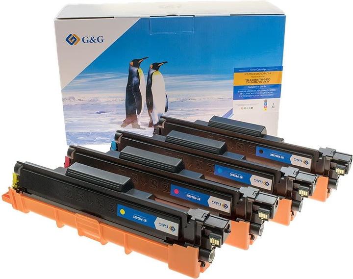Image du produit TN-243CMYK Value Pack - 4 - zwart. geel. cyaan. magenta - original - tonerca (M, CF, C, Y)