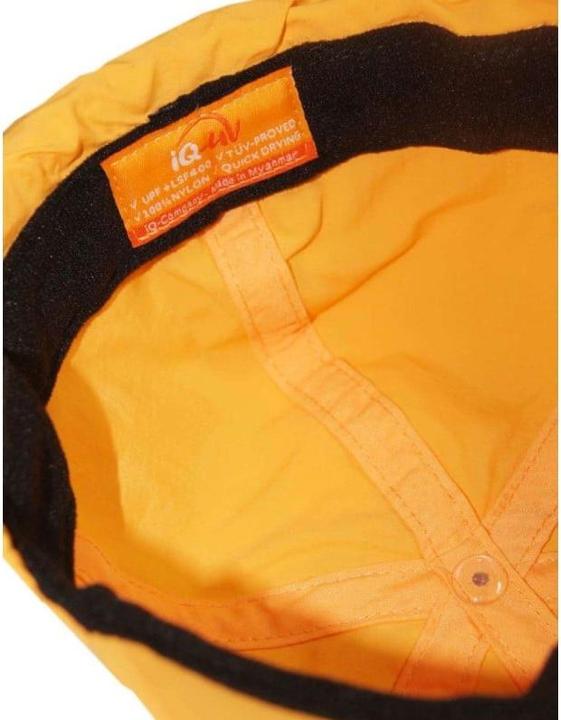 Image du produit IQ-UV Protection UV Cap Bites avec protection du cou enfants, orange (1 pc) (Crème solaire, SPF 50+)