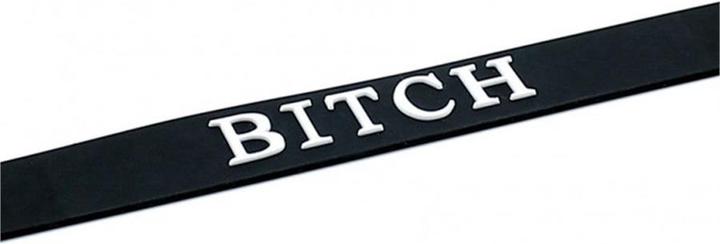 Actual product image Rimba Collar "Bitch