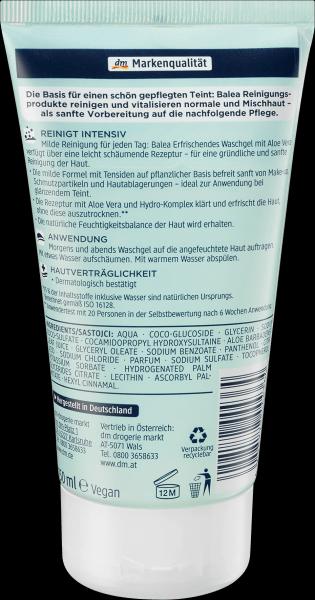 Produktbild dm Balea Erfrischendes Waschgel (Gel, 150 ml)