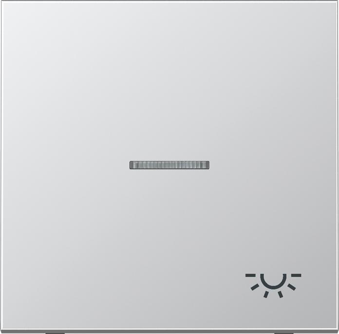 JUNG Wippe 1t Schalter LS alu mt Licht AL2990KO5L