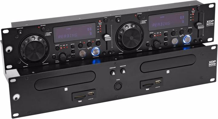 Actual product image Omnitronic XDP-3002 DJ Double CD MP3 Player