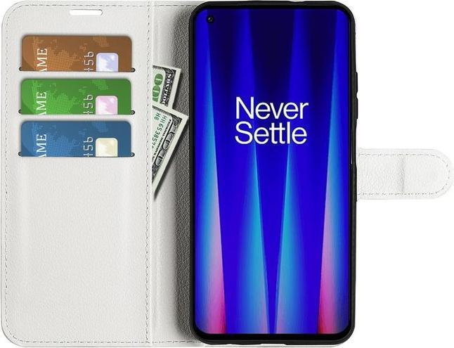 Actual product image MU Classic Litchi Leather Bookcover Series (OnePlus North CE 2 5G)