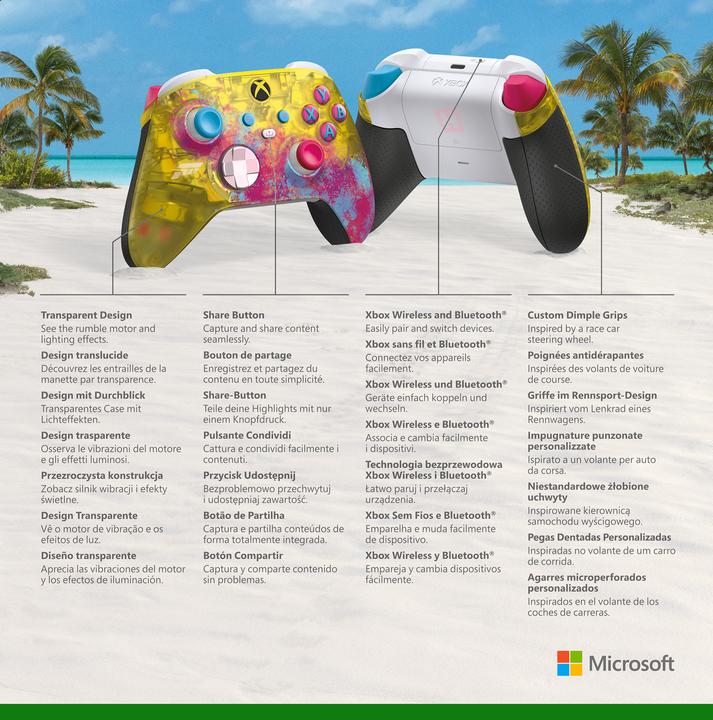 Produktbild Microsoft Xbox Wireless Controller - Forza Horizon 5 Limited Edition (Xbox Series X, Xbox One X, PC, Xbox One S, Xbox Series S)