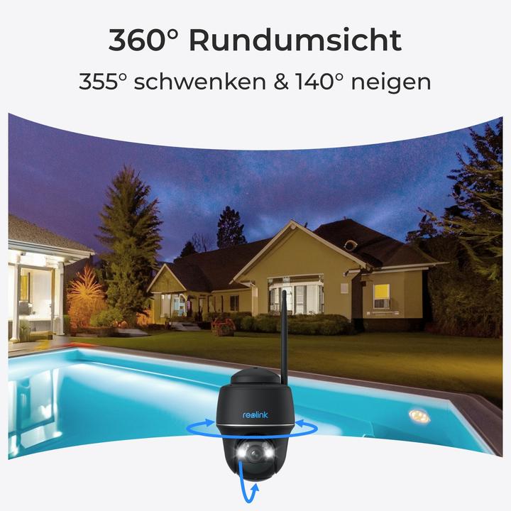 Produktbild Reolink 3x Argus B430-B + 3x Solarpanel (2880 x 1620 Pixels)
